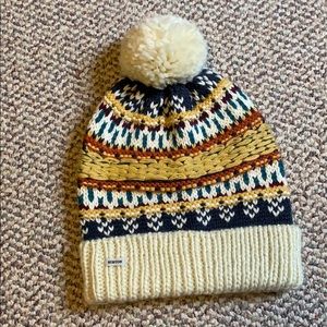 Burton multicolored knit hat